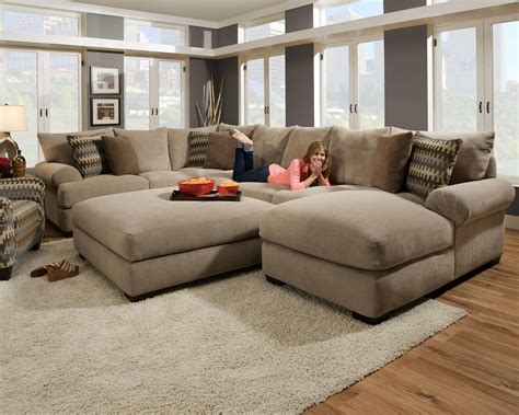 extra deep sectional furniture.